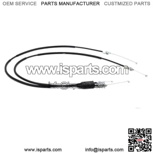 Throttle Cable CRF450R 14-15 OEM Honda Push Pull Set 17910-MEN-A81 #B299 (For: Honda)