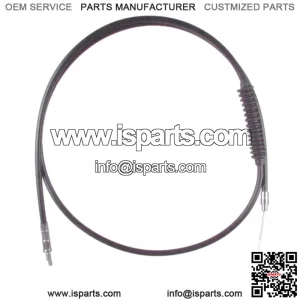 Black Vinyl Coated +4" Clutch Cable 2008-2013 Harley-Davidson Touring models (For: Harley-Davidson)