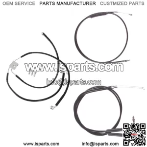 Black +6" Cable & Brake Line Bsc DD Kit 2012-2017 Harley-Davidson Dyna w/ABS (For: Harley-Davidson)