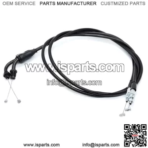 Pull & Push Throttle Cable Set For Honda Shadow VLX 600 VT600C 1988-2008 (For: Honda)