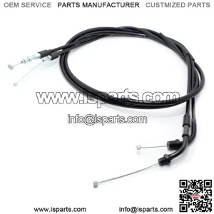 Pull & Push Throttle Cable For Honda Shadow ACE Aero Sabre Spirit 1100 VT1100 (For: Honda)
