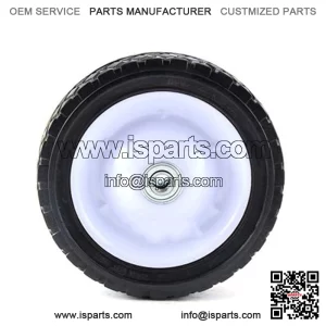 7" Universal Replacement Steel Wheel with 55 lb. Load Rating, Black