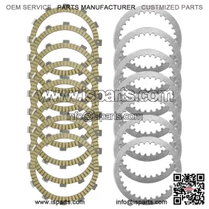 Clutch Friction and Steel Plates for Suzuki RM250 1996-2005