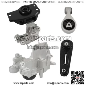 Engine Motor & Trans Mount Set 4 Fit for Nissan Rogue 2.5L 2008 2009 2010-2013
