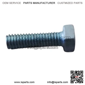 Screw for connecting plate