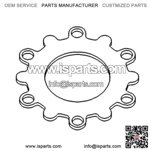 R95211 Transmission Plate Replacement for 6810 6910 7600 7610 7700 Tractors