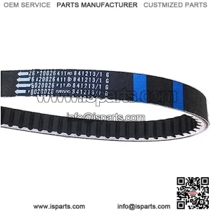 Motorbike Belt Drive Transmission Drive Belt for ZongShen for Piaggio for FLY125 for FLY150 841213/1 for Vespa for LX 150 125879057 789-22.2 for GY6 125cc 150cc Transfer Belts