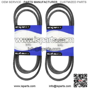 (2) Belt Fits Husqvarna 532 13 09-69 532130969 (1/2"x92")