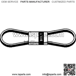 31748 Drive Belt 5/8" X 129.4" for Woods 9180 9204 CA RM48 Fits JD 2 RM48YM