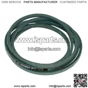 933884 1/2" X 130" Belt Fits Toro Wheel Horse Riding Mower XL Range W/ 44" Deck