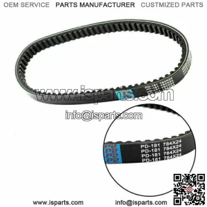 Drive Clutch Belt For Yamaha YFM300 Grizzly 300 12 13 ATV 1SC-E7641-00 SG (For: Yamaha)