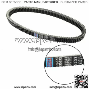 Drive Belt For Polaris 3211165 Snowmobile 600 800 Switchback Adventure / Rush