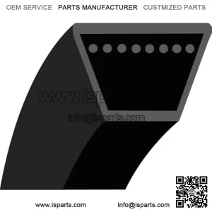 F13113: trapeze belt for Husqvarna Jonsered Ride-On mower - Model CTH130B (rear tray) - Outer length: 113" - 2870.20 mm - Section 1/2" (12.7 mm) - Source number: 532170140