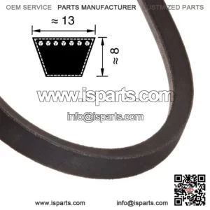 V-Belt for Husqvarna Rider R11C R13C R15C R16C R215 R216 R316 R318 intermediate wheel / deck