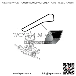 Husqvarna LT126 and other V-belts