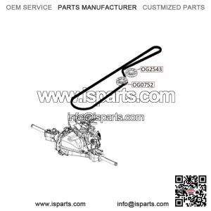 Travel belt Husqvarna YTH2042