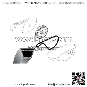 A1320La Husqvarna CRT51 V-belt