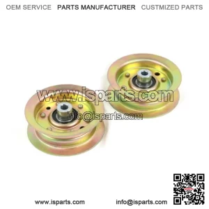 (Pack of 2) Flat Idler Pulley for  TimeCutter SS 4225 74721 Riding Mower