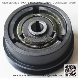 6" A 1" clutch pulley