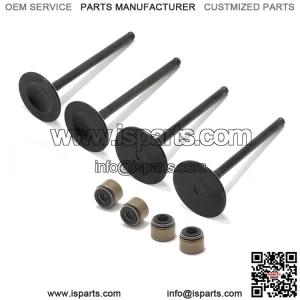 Intake Exhaust Valves & Seals Kit For Kawasaki KFX450R 2008-2014