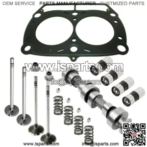 Camshaft and Cylinder Head Valve Gasket Kit Fits Polaris Sportsman 800 2008 2009 (For: Polaris Sportsman 800)