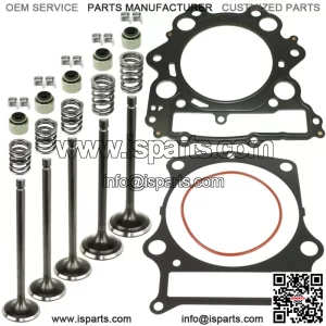 Cylinder Intake Exhaust Valve Kit for Yamaha Rhino 660 YXR660Fa 4X4 2004-2007 (For: 2006 Yamaha Rhino 660)