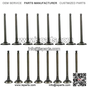 Exhaust & Intake Valves for Hyundai Accent Kia Rio 1.5L 1.6L DOHC 16v 1996-2011
