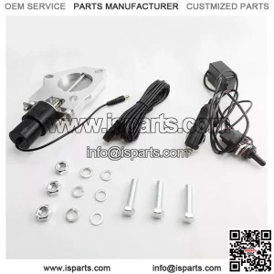 2-inch electric exhaust valve with manual switch