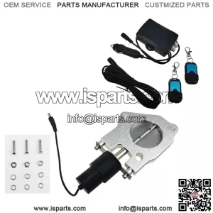 2.5-inch exhaust valve with remote control