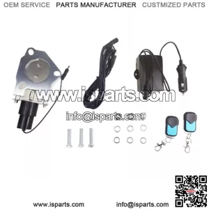 3-inch exhaust valve with remote control