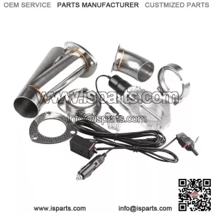 2-inch electric exhaust valve manual control