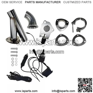 2.25-inch electric exhaust valve manual control