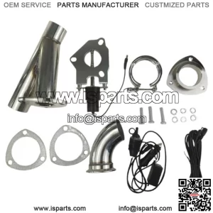 2-inch electric exhaust valve remote control