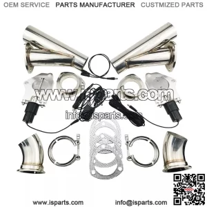 2.25-inch electric exhaust valve manual 2-in-1