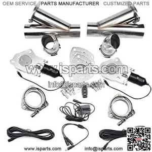 2.5-inch electric exhaust valve manual 2-in-1