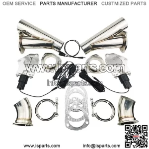 3-inch electric exhaust valve manual 2-in-1