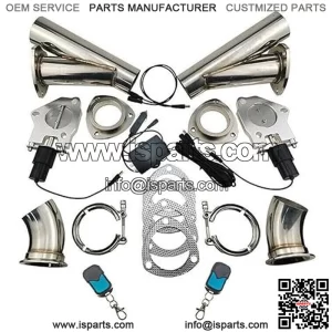 2.25-inch electric exhaust valve remote control 2-in-1