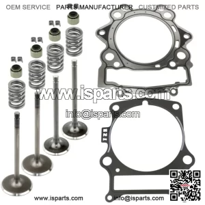 Cylinder Intake Exhaust Valve Kit for Yamaha Raptor 700 YFM700R 2006-2014 (For: Yamaha Raptor 700)