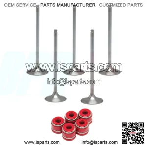 YFZ450 YFZ 450 Stock OEM Replacement Intake Exhaust Valves RED Seals