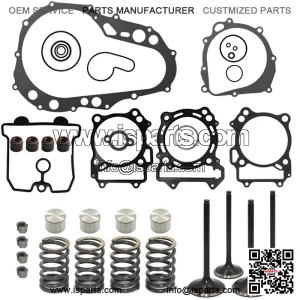 Intake Exhaust Valve Kit Set For Suzuki LT-Z400 Quadsport Z400 LTZ 400 2003-2008