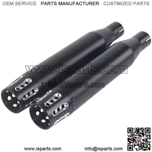 3" Black Slip on Mufflers Exhaust for Harley 2014-2022 Iron 883 Exhaust, Sportster 1200