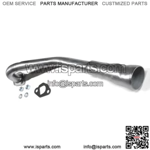 Center Exhaust Header 3 stage for TrailMaster Storm 200 Minibike