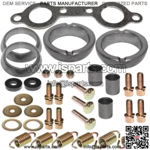 Exhaust Muffler Kit for Polaris Sportsman X2 800 EFI 2007 2008 2009