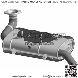 Polaris Genearal RZR 1000 EPS Exhaust Muffler Silencer 1262670
