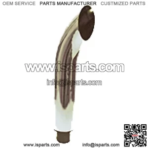 Chrome Curved Stack Fits John Deere 3010 3020 4000 4010 4020 4030 4040 4050 4230