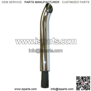 IHS241 Chrome Exhaust Stack with bend Fits International