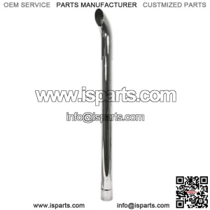 48" Chrome Stack 3" ID Znl89051C Fits FARMALL Fits Case IH