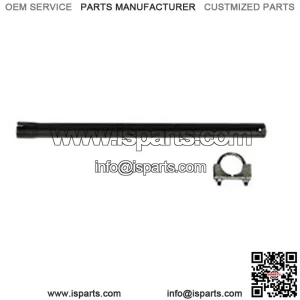 Universal Fit 4-1/8" x 24" Straight Pipe With Clamp for Tractors