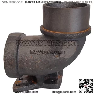 One New Exhaust Elbow R57270 Fits John Deere Backhoe Loaders 300D 310D 315D 410D
