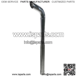 146520CHR Extended Curve Chrome Exhaust Stack Fits Case-IH Tractor